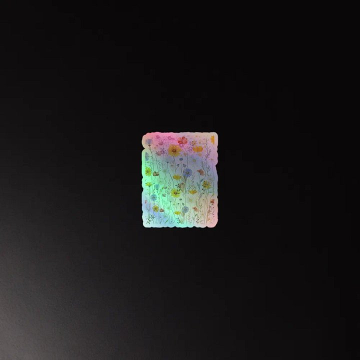 Whimsical Garden Holographic Sticker Set product image (4)