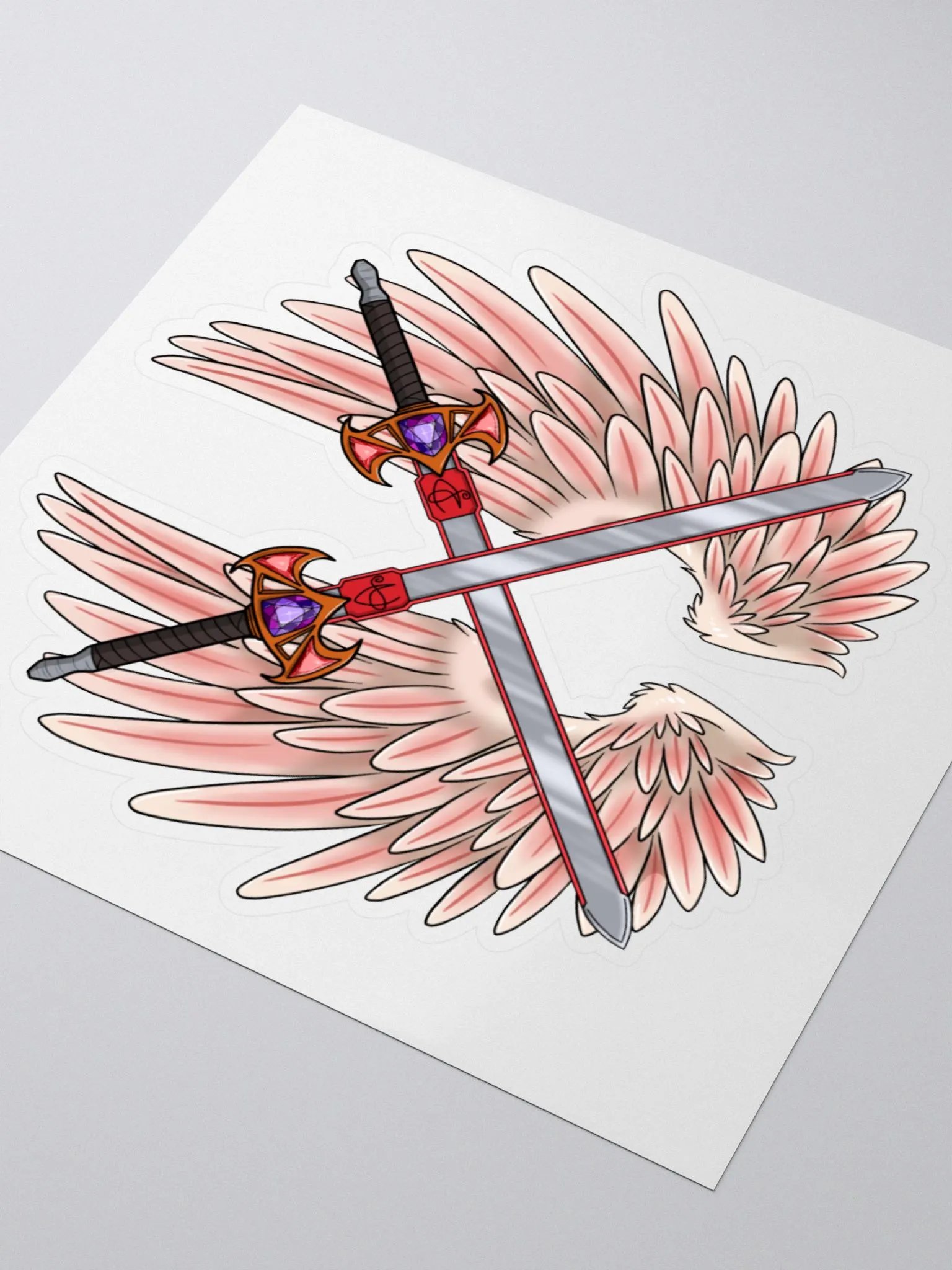 DreamWarrior Logo Sticker product image (7)