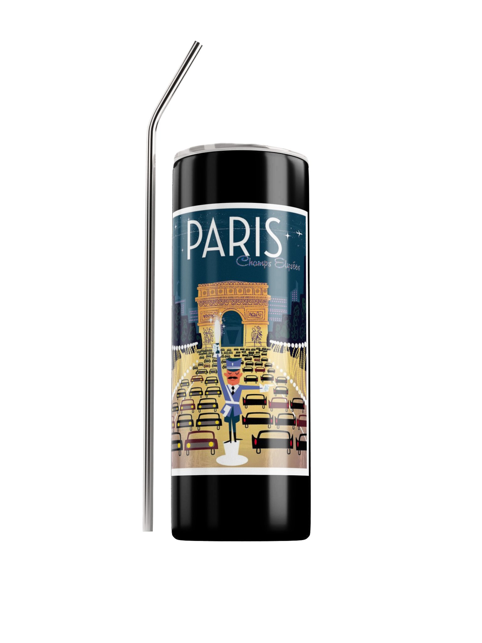 Paris Champs-Élysées Travel Tumbler product image (1)