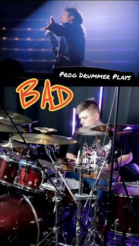 Prog Drummer tries Bad (Micheal Jackson) 👑🥁🕺

#explorepage✨ #michealjackson #bad #drummer