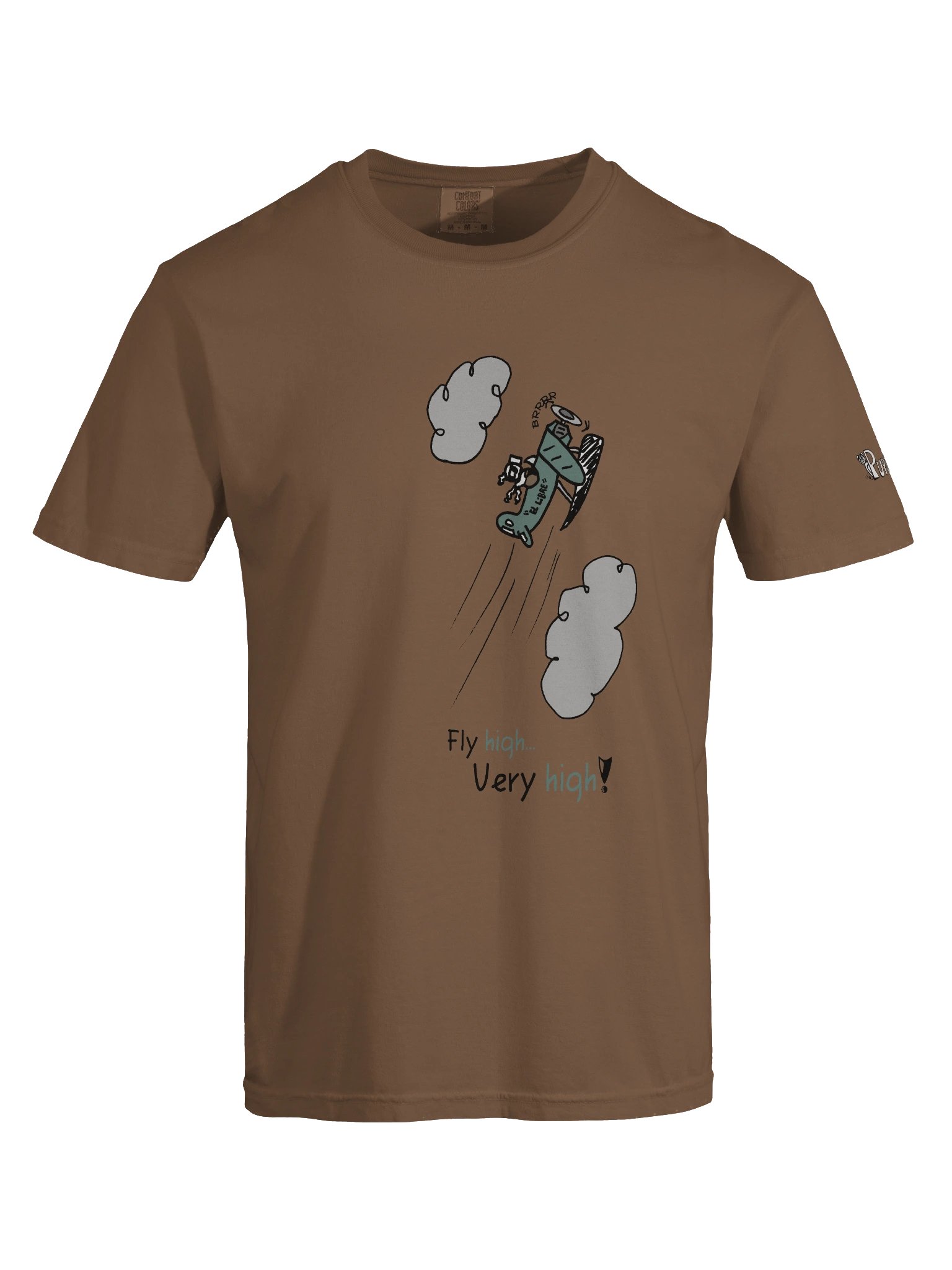 'Fly High' Pupsies! Heavyweight T-Shirt product image (7)
