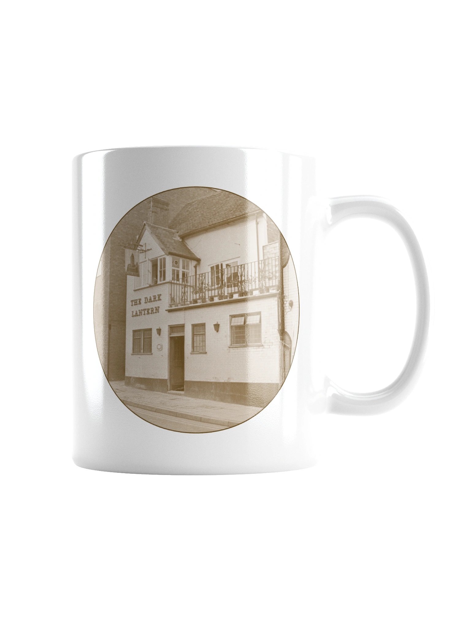 White Mug - Dark Lantern product image (1)