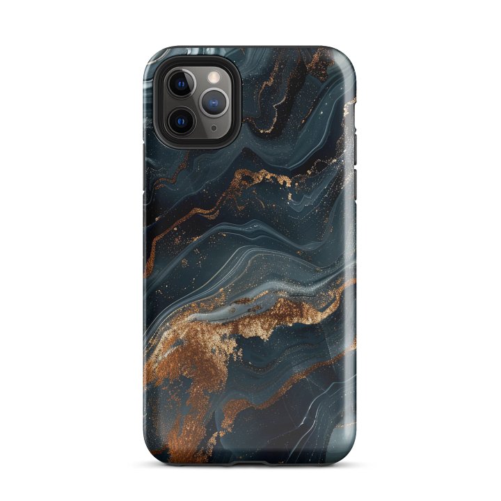 Luxury Marbled Tough Magnetic MagSafe® iPhone® 11, 12, 13, 14, 15, 16, 17, Pro, Pro Max, Plus Cases. product image (2)