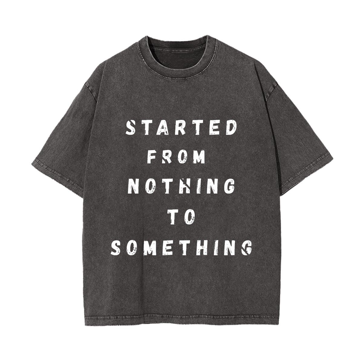 Nothing to Something Faded Unisex Shirt product image (1)