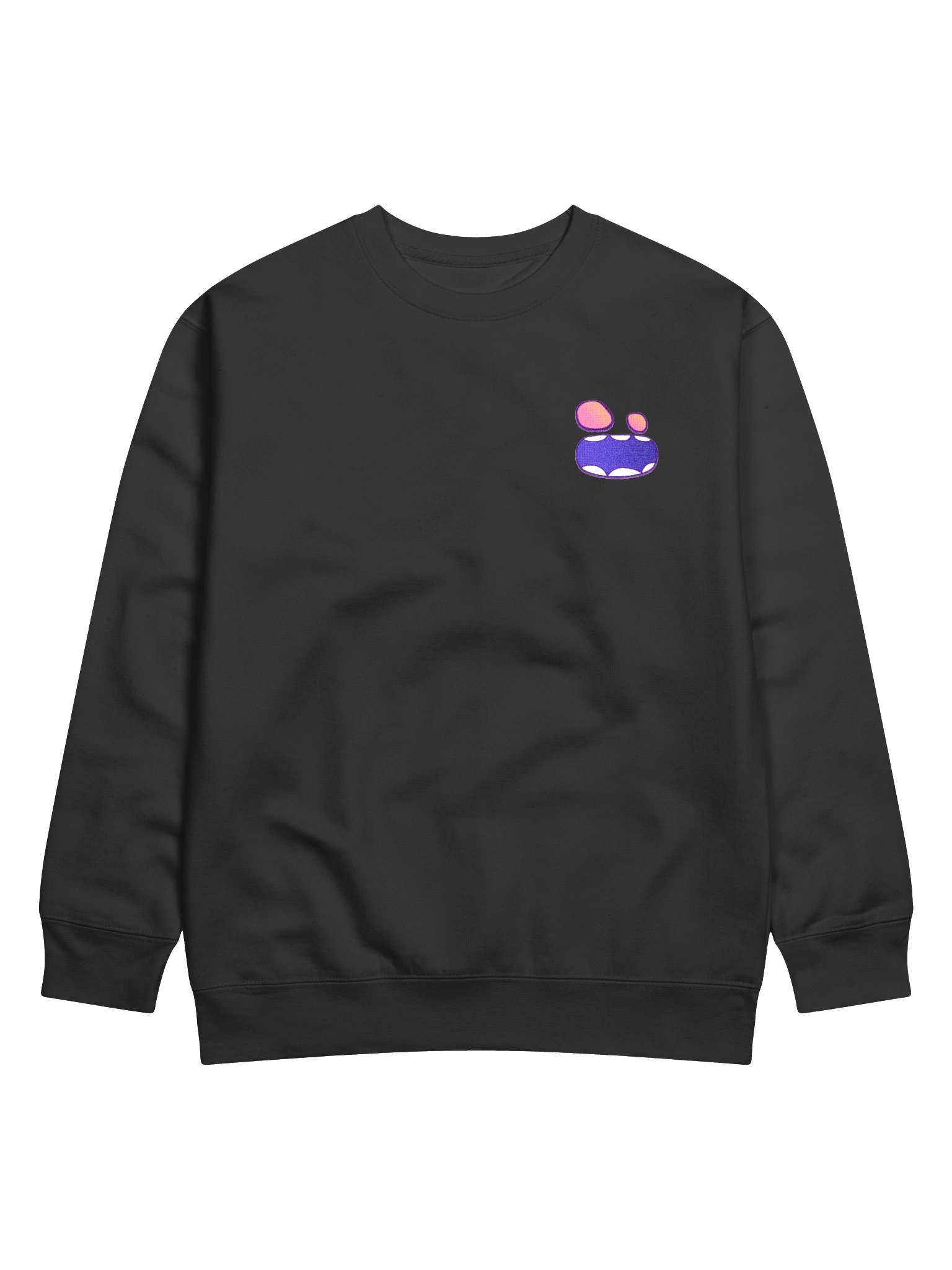 The BubberTubber Face Embroidered Sweatshirt product image (1)