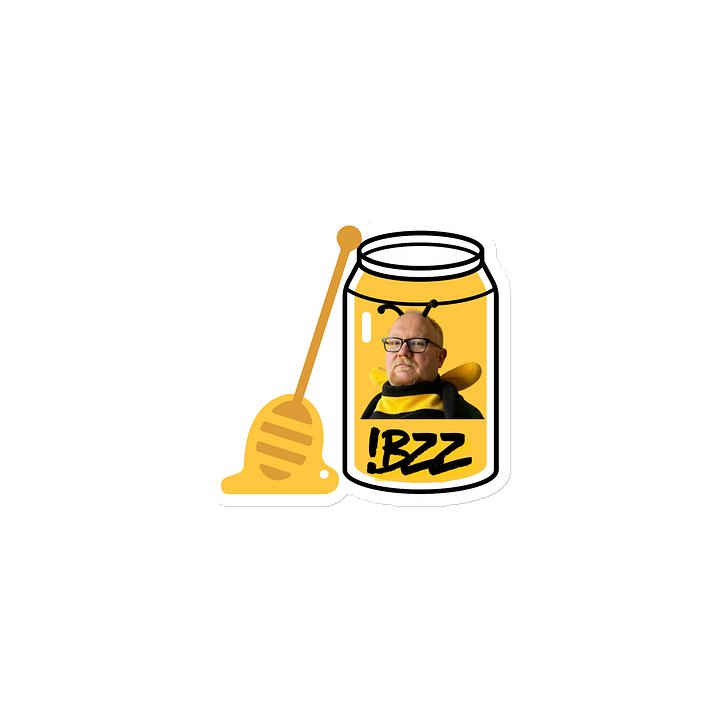J2Bee Honey Jar Die-Cut Magnet product image (1)