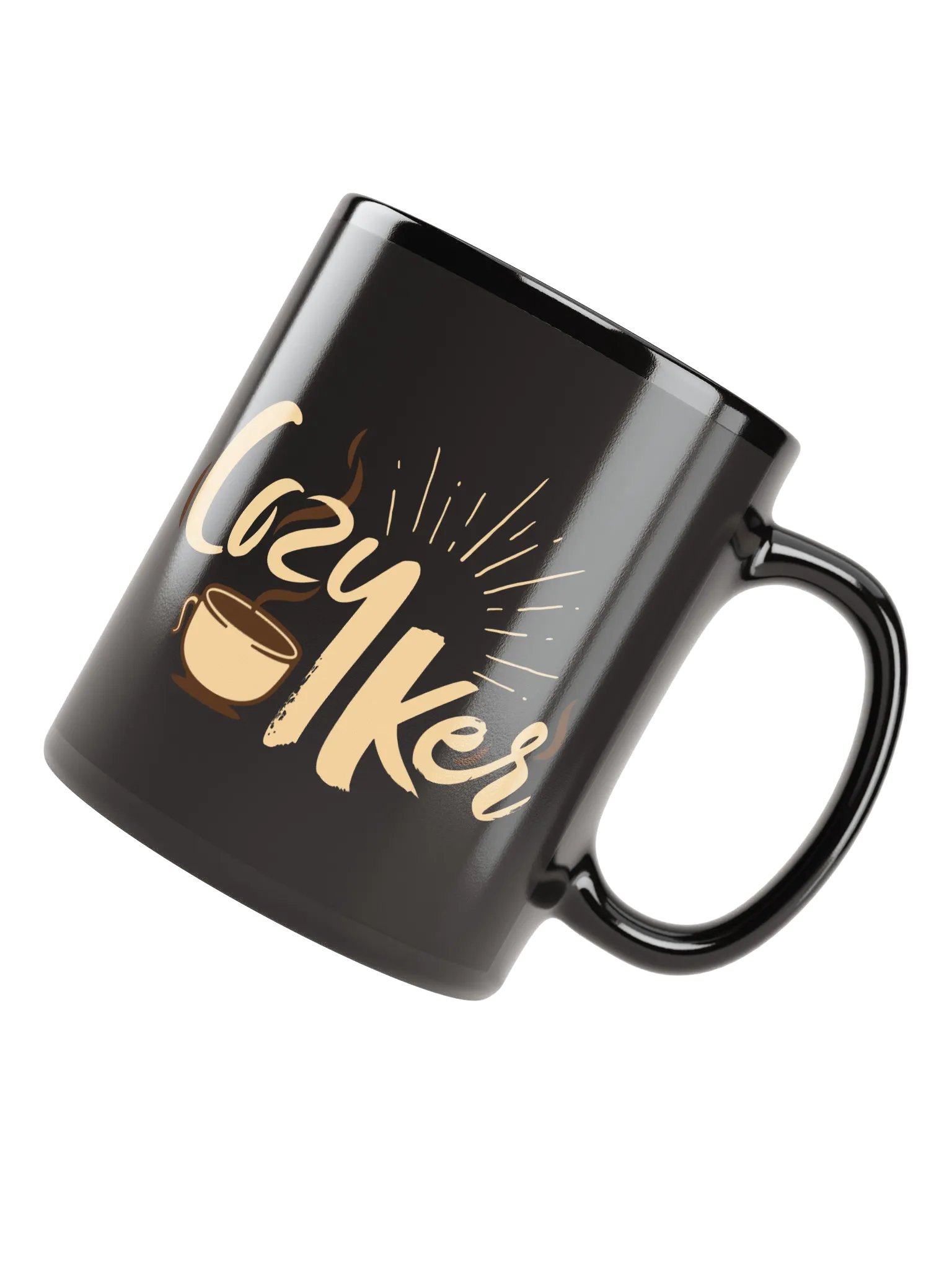 CozyKer Black Mug product image (4)