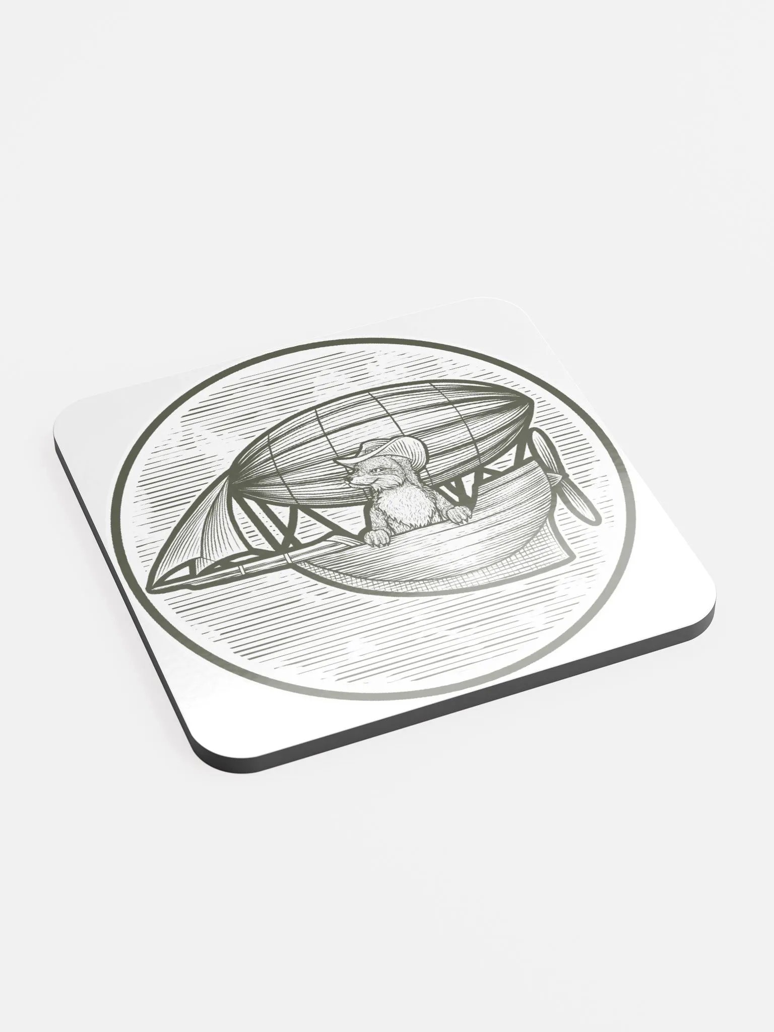 Vintage Airship Coaster product image (2)