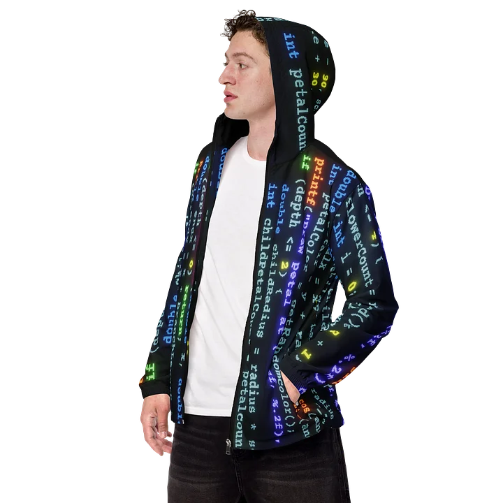 Computer Programming in C (zip up windbreaker) product image (2)