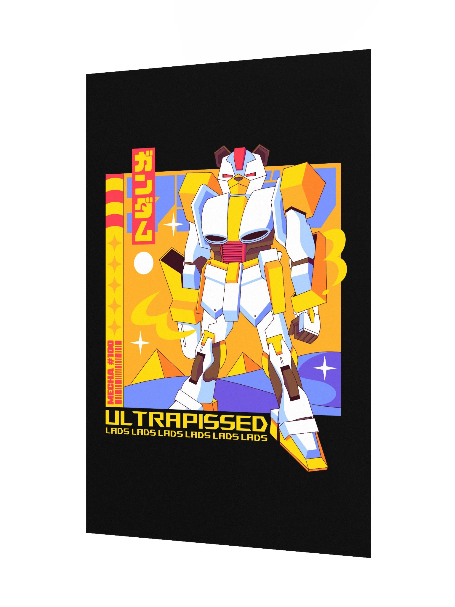 Mecha Bear Paper Poster Print product image (3)