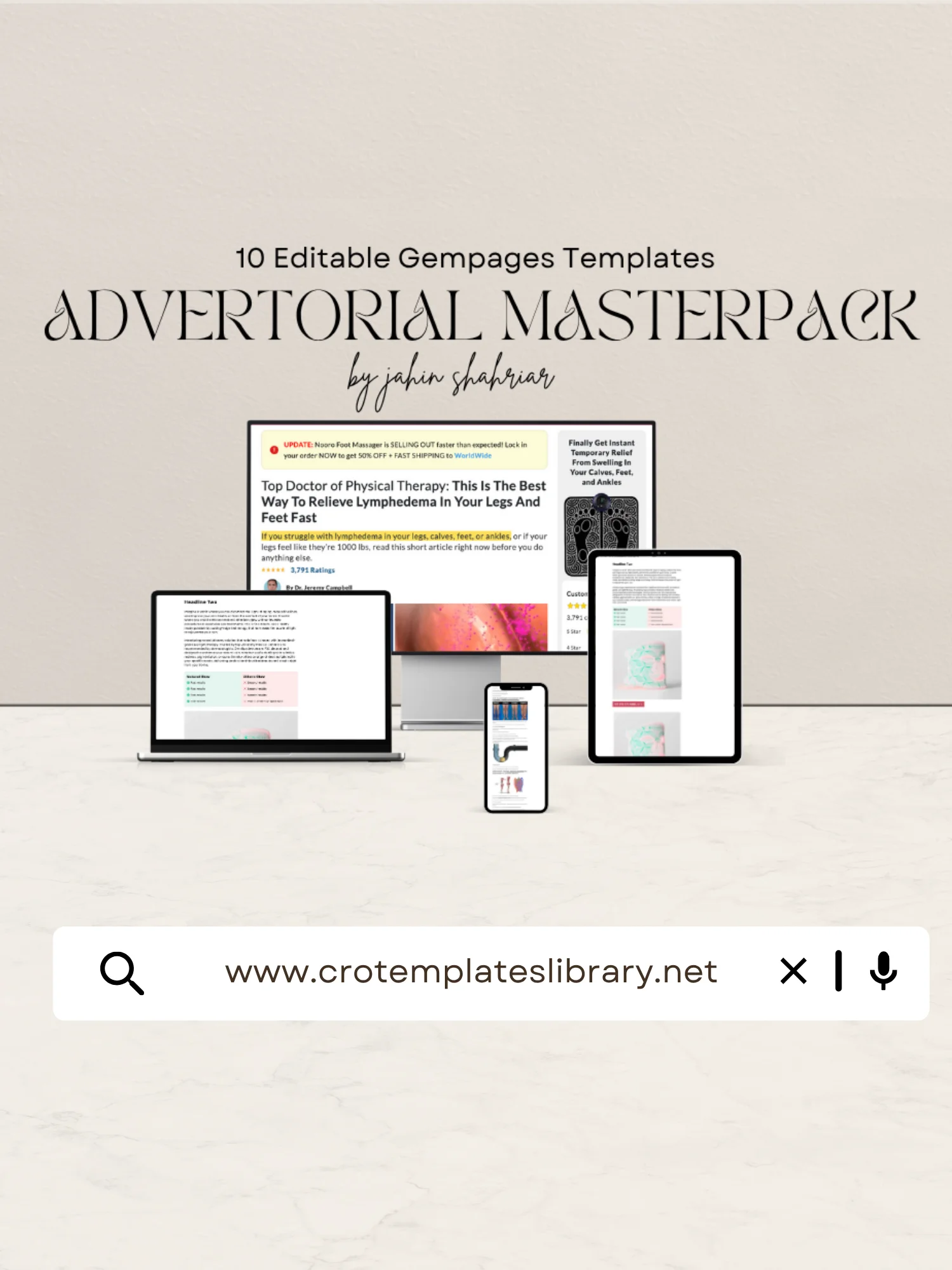 10 Gempages Advertorial Templates product image (1)