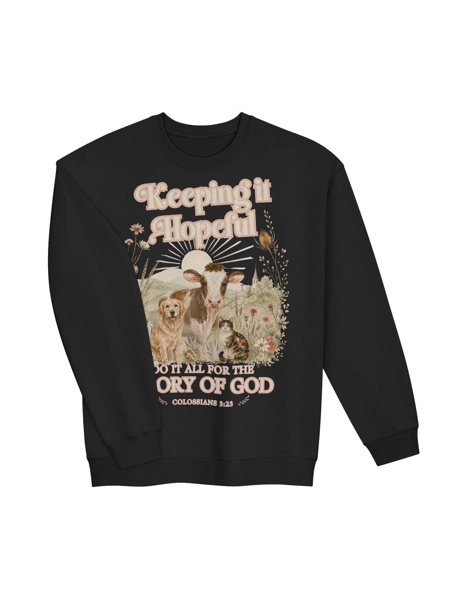 Glory of God Classic Unisex Crewneck product image (3)