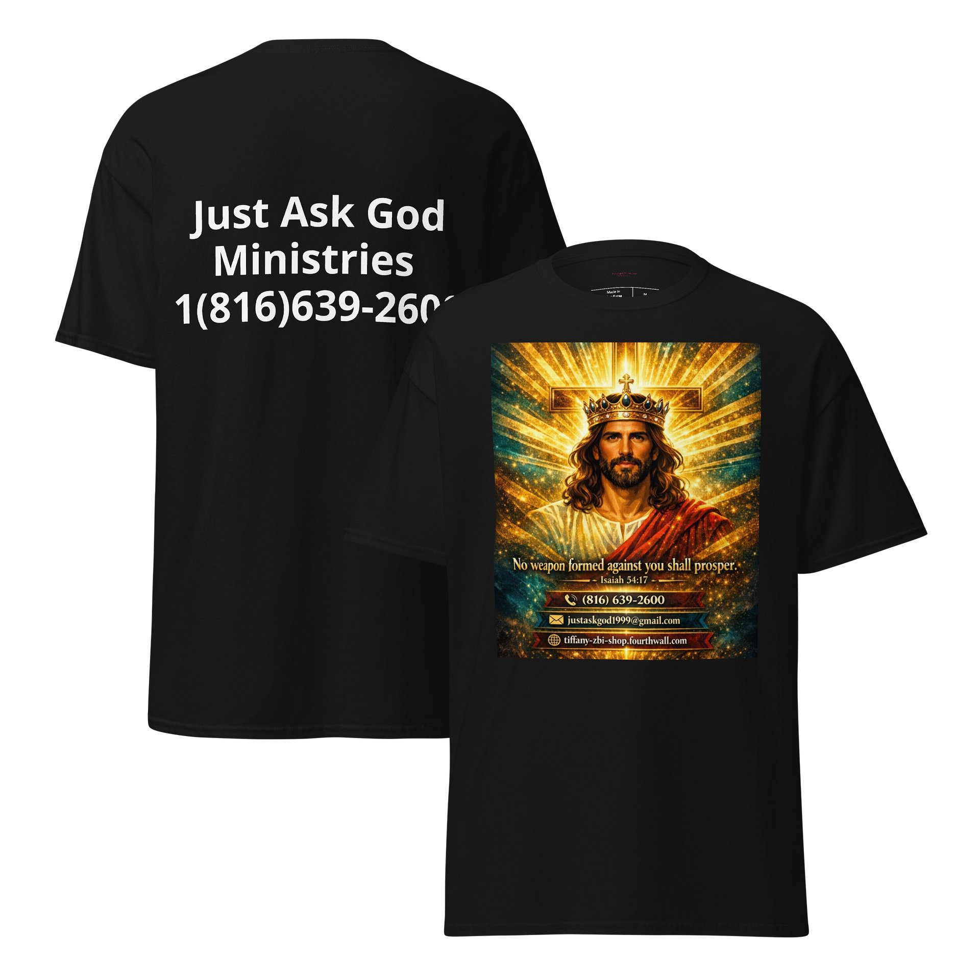 Radiant Crowned Warrior T-Shirt product image (5)