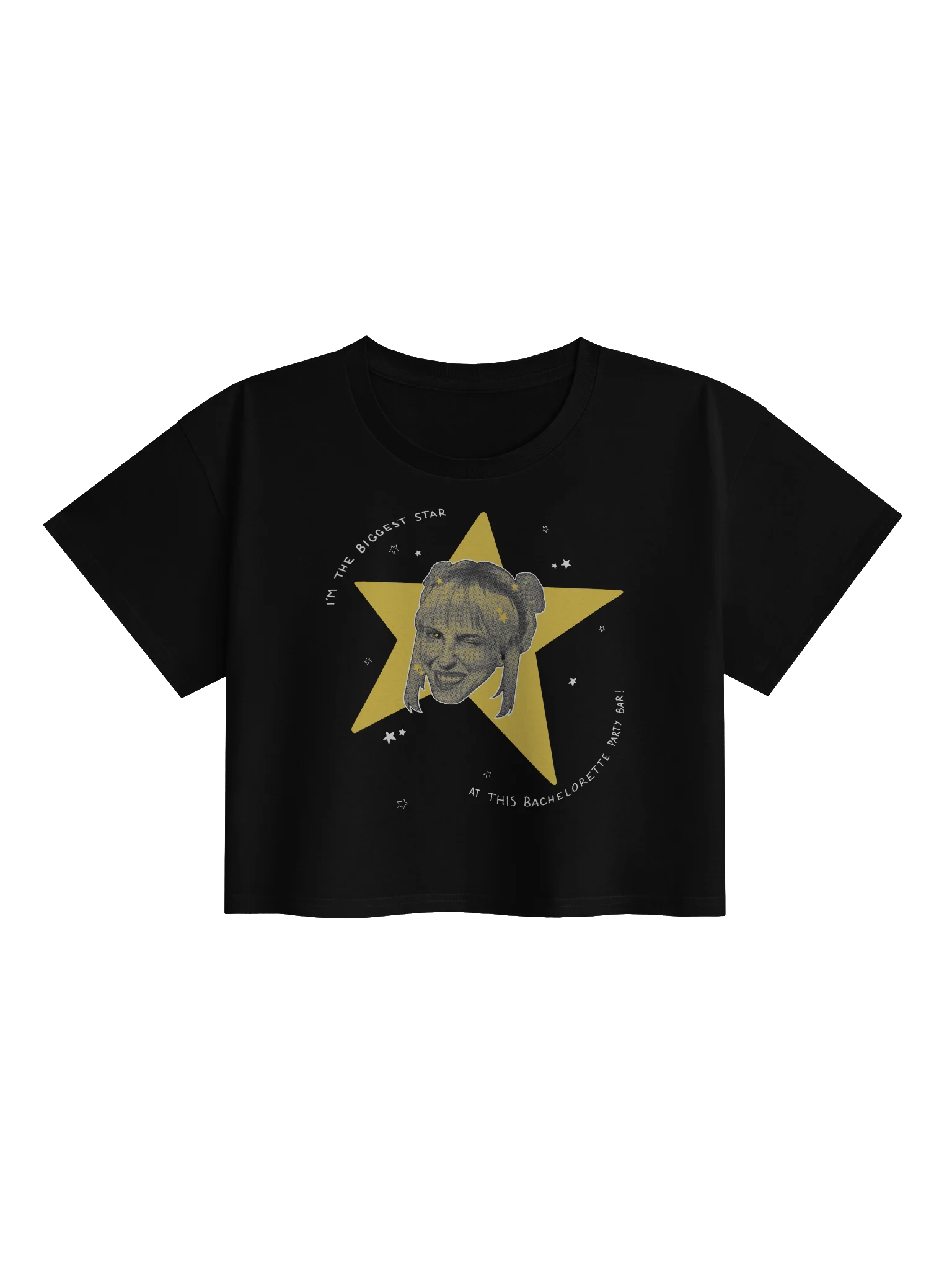 biggest star crop tee ! product image (1)