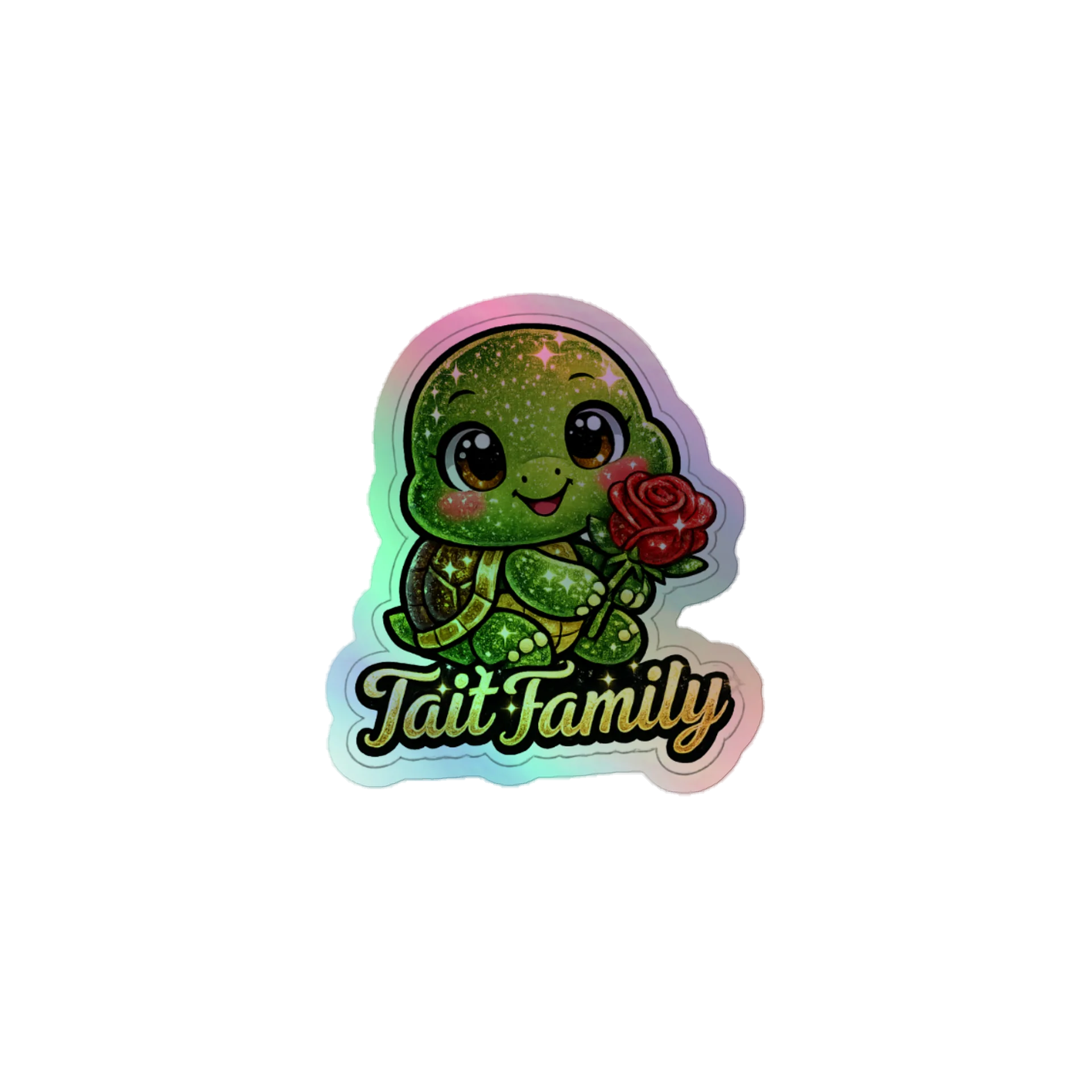 Shiny Turtle Sticker product image (1)