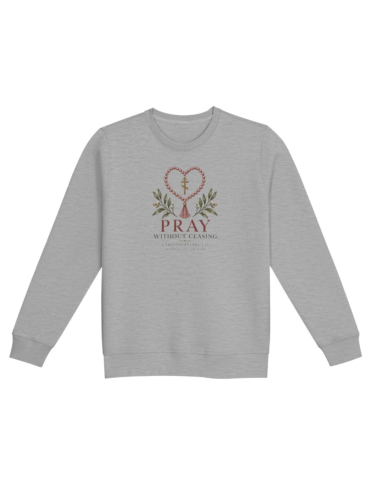 Pray Without Ceasing | Orthodox Prayer Sweatshirt product image (2)