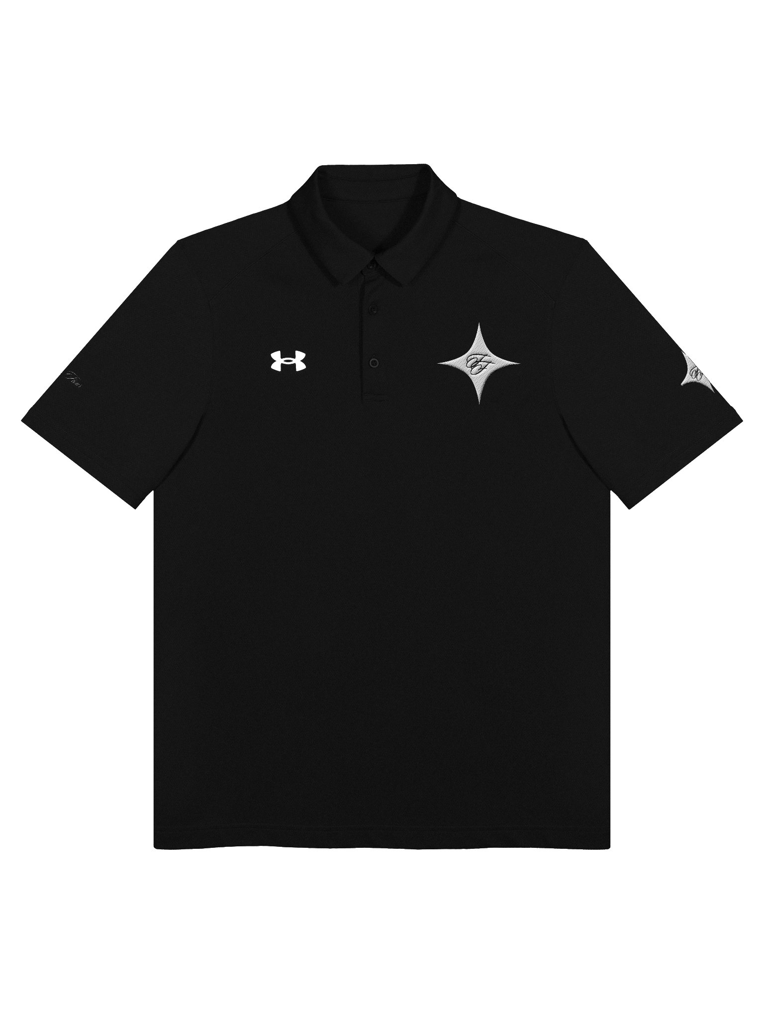 F&F Star x Under Armour® Men's Polo Shirt (WHT) product image (2)