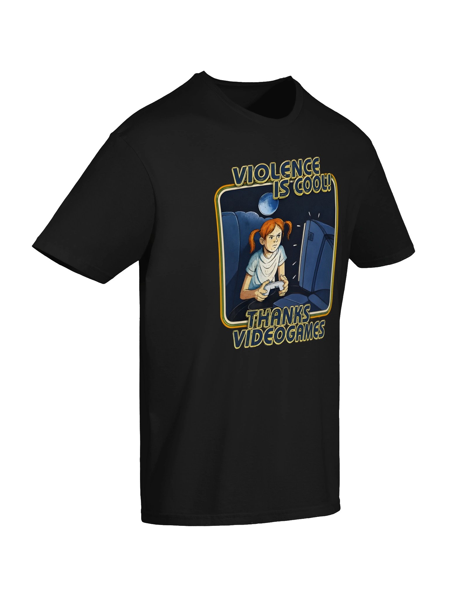 Cal Hampton Violence Is Cool T-Shirt - GTA VI product image (5)
