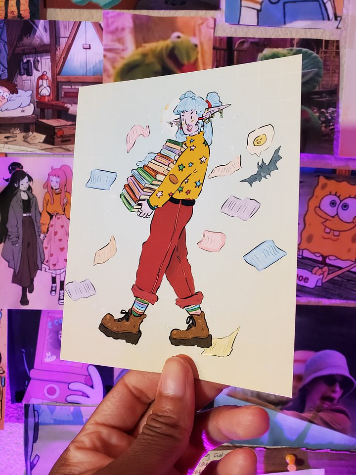 A Single Goblin Who Works Two Jobs - Goblin Art Print product image (5)