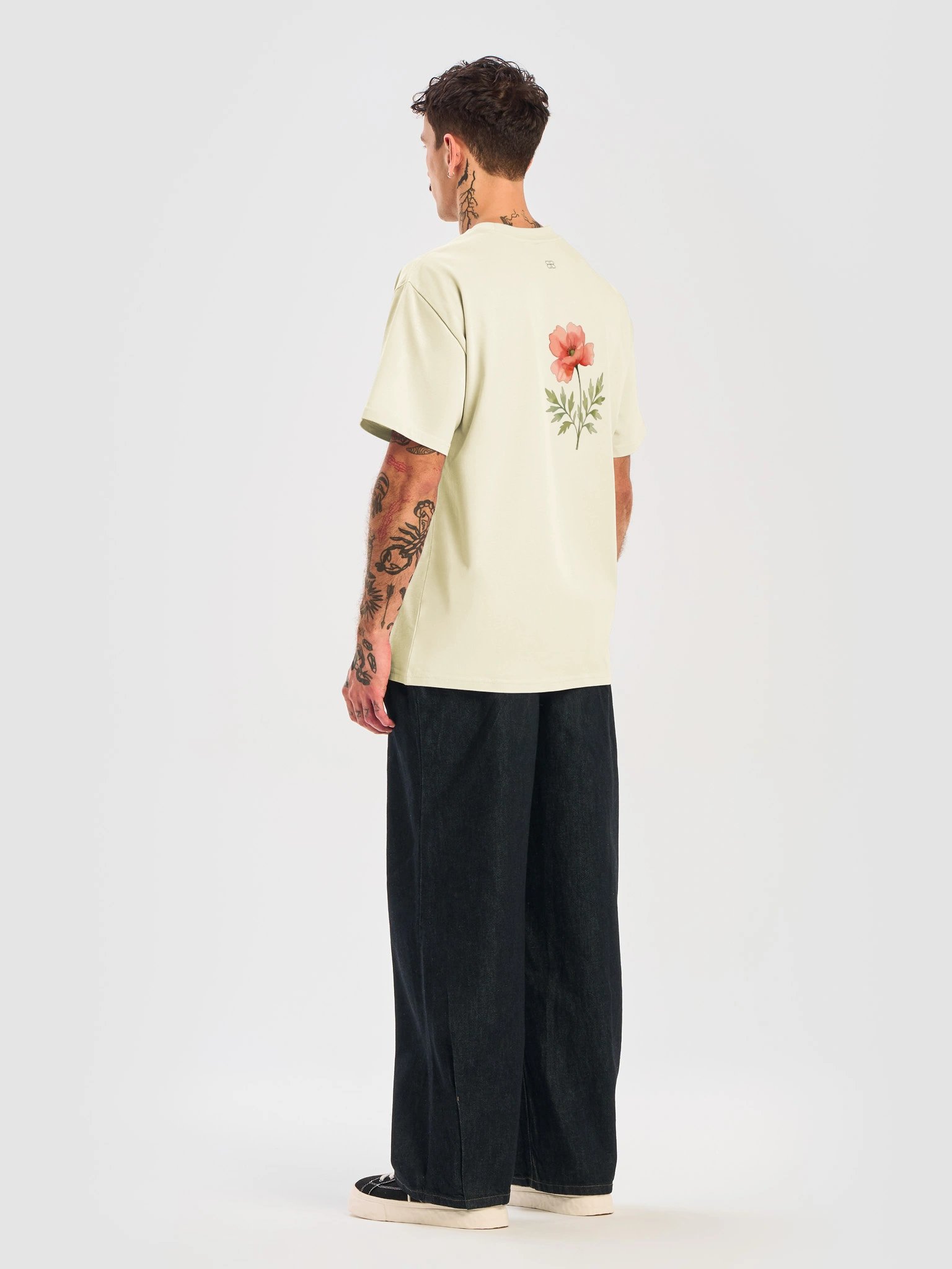 IBIZA Tall Red Flower T-Shirt product image (8)