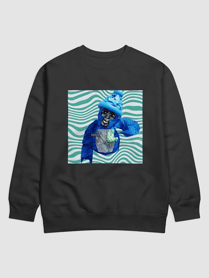 Copy of hoody XOX Blue (I AM MONKE) product image (1)