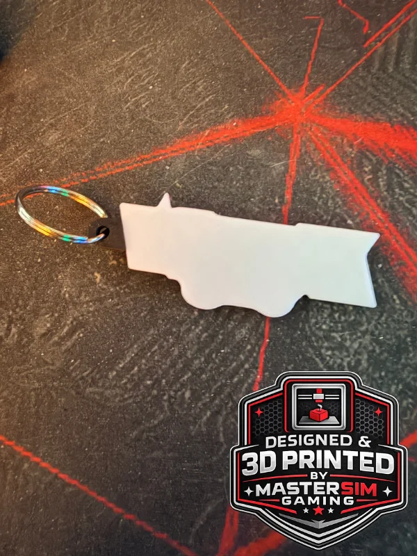 MasterSim 3D Printed Keychain product image (2)