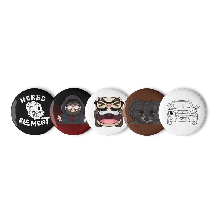 Herbs Element 5pk Pins product image (1)