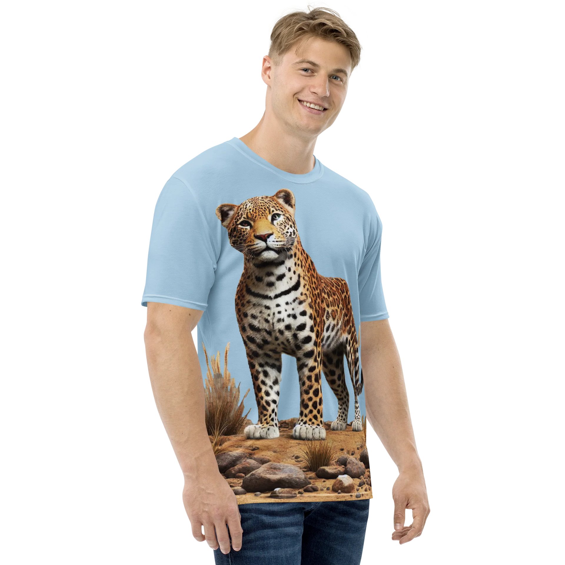 Wild Leopard All-Over Print Tee product image (4)