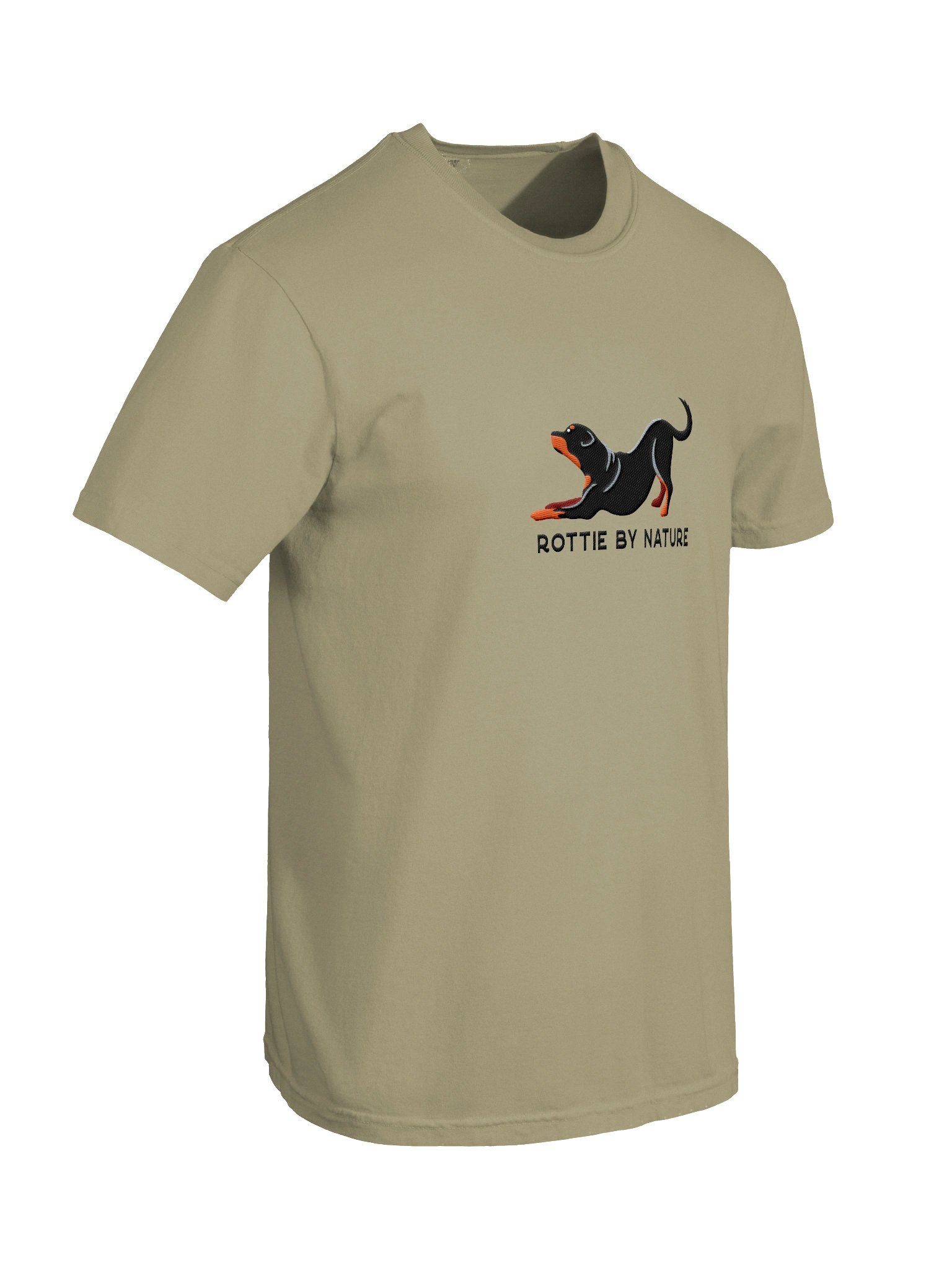 Rottie by Nature T-Shirt(Embroidered) of a Rottweiler product image (11)