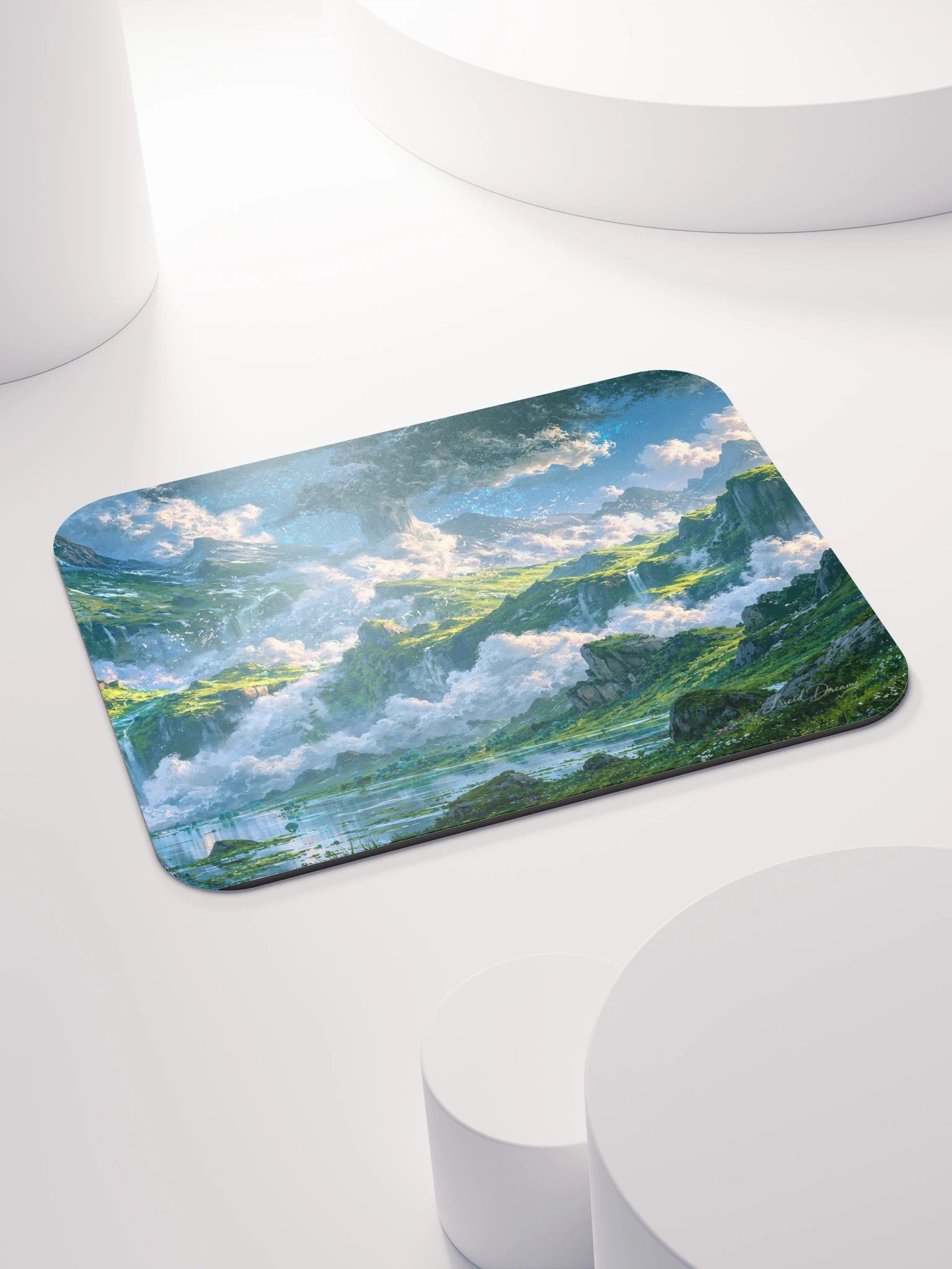 The Emerald Sky Mountains Mousepad product image (4)
