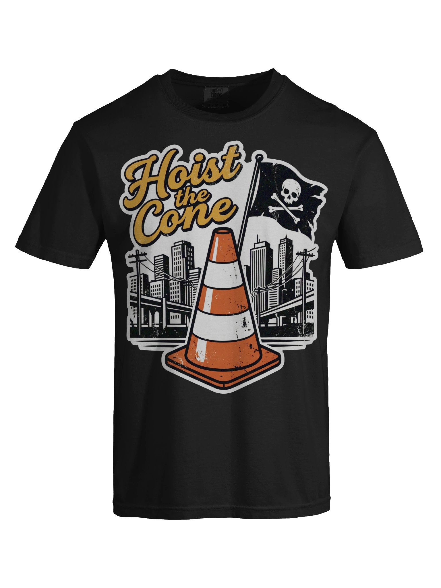 Hoist The Cone Shirt, Viral Baseball Trend Tee, Funny Sports Meme Shirt, Comfort Colors Graphic Tee, Streetwear Gift product image (11)