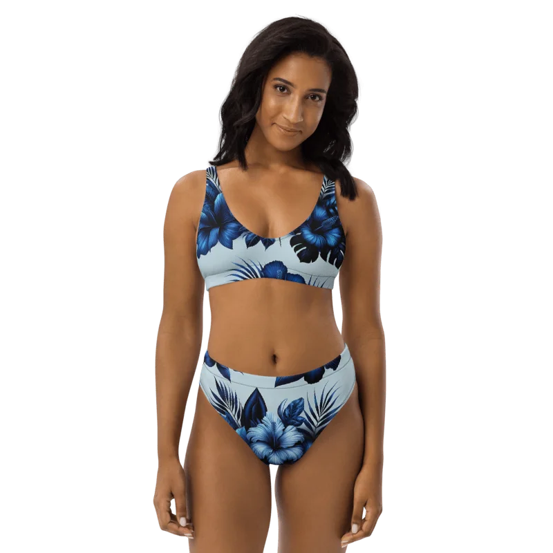 Blue Hibiscus Elegance Bikini product image (1)