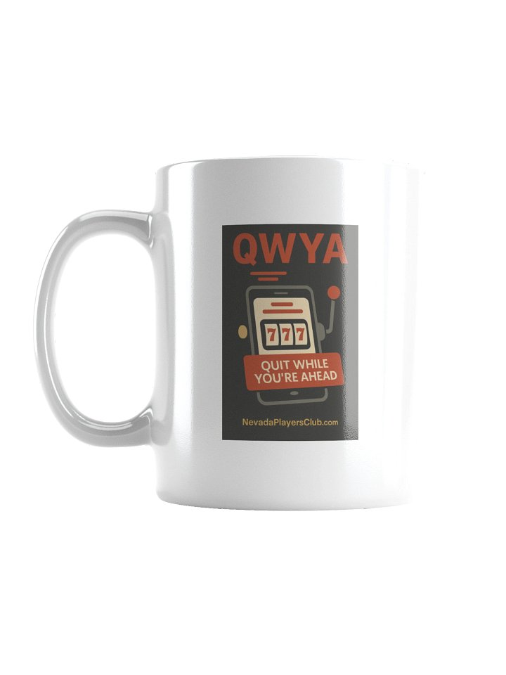 White Quit While You're Ahead Mug - Alt Version 1 product image (1)