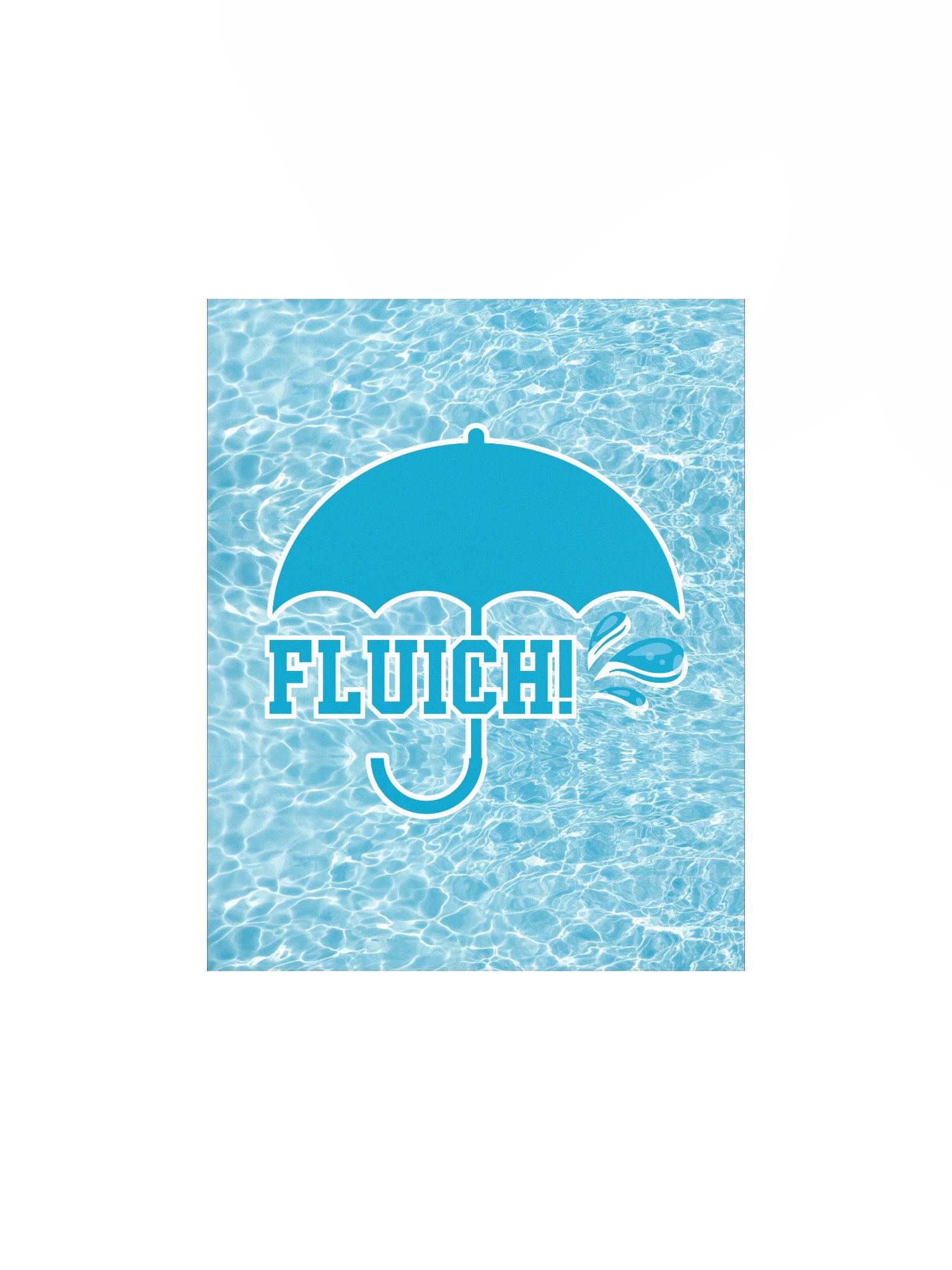 Fluich! | Enhanced Matte Paper Poster Print in Irish / Gaeilge / Gaelic product image (1)