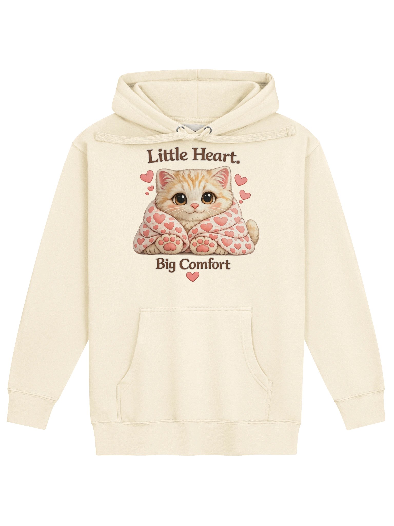 Mochi Little Heart Big Comfort Kitten Hoodie product image (5)