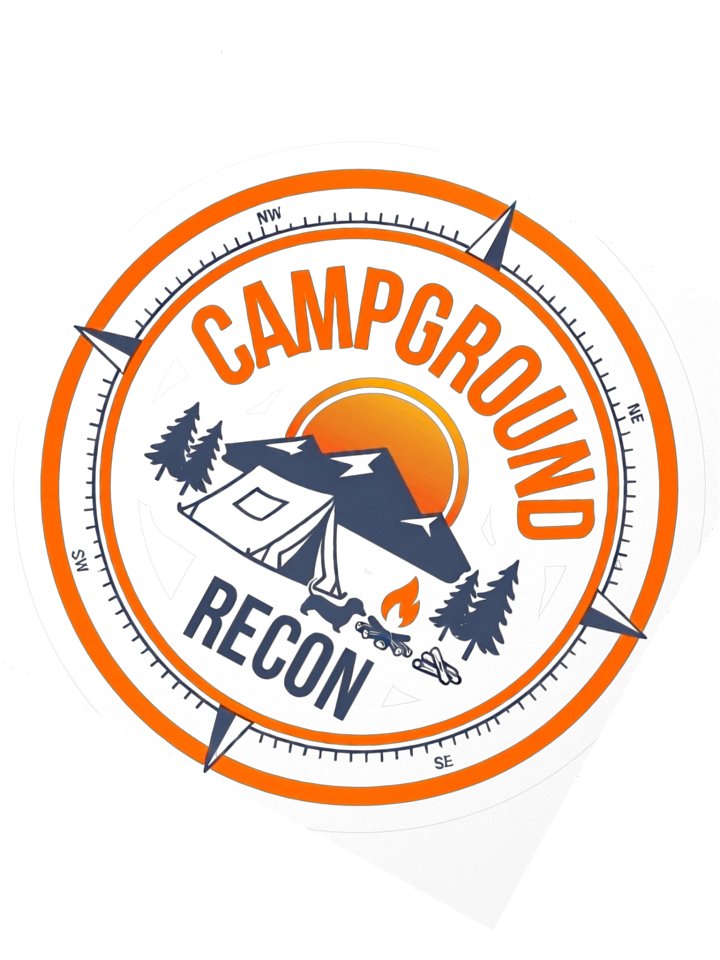 Campground Recon Sticker - Tent Logo product image (2)