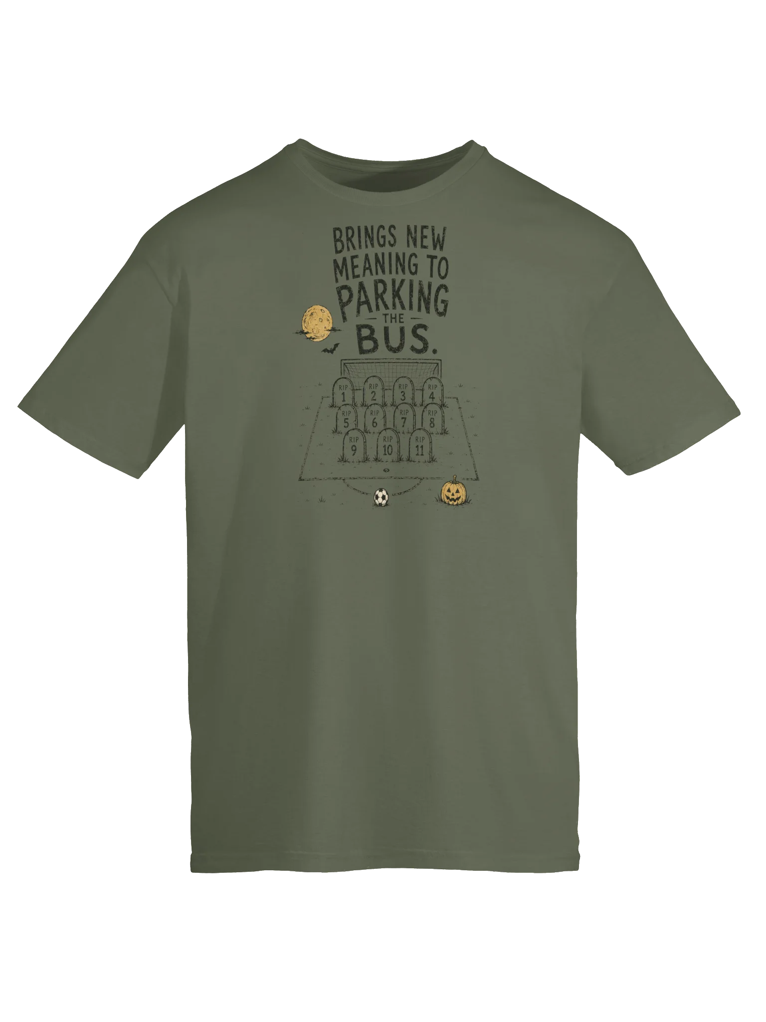 Parking the Bus Halloween Soccer Tee product image (45)