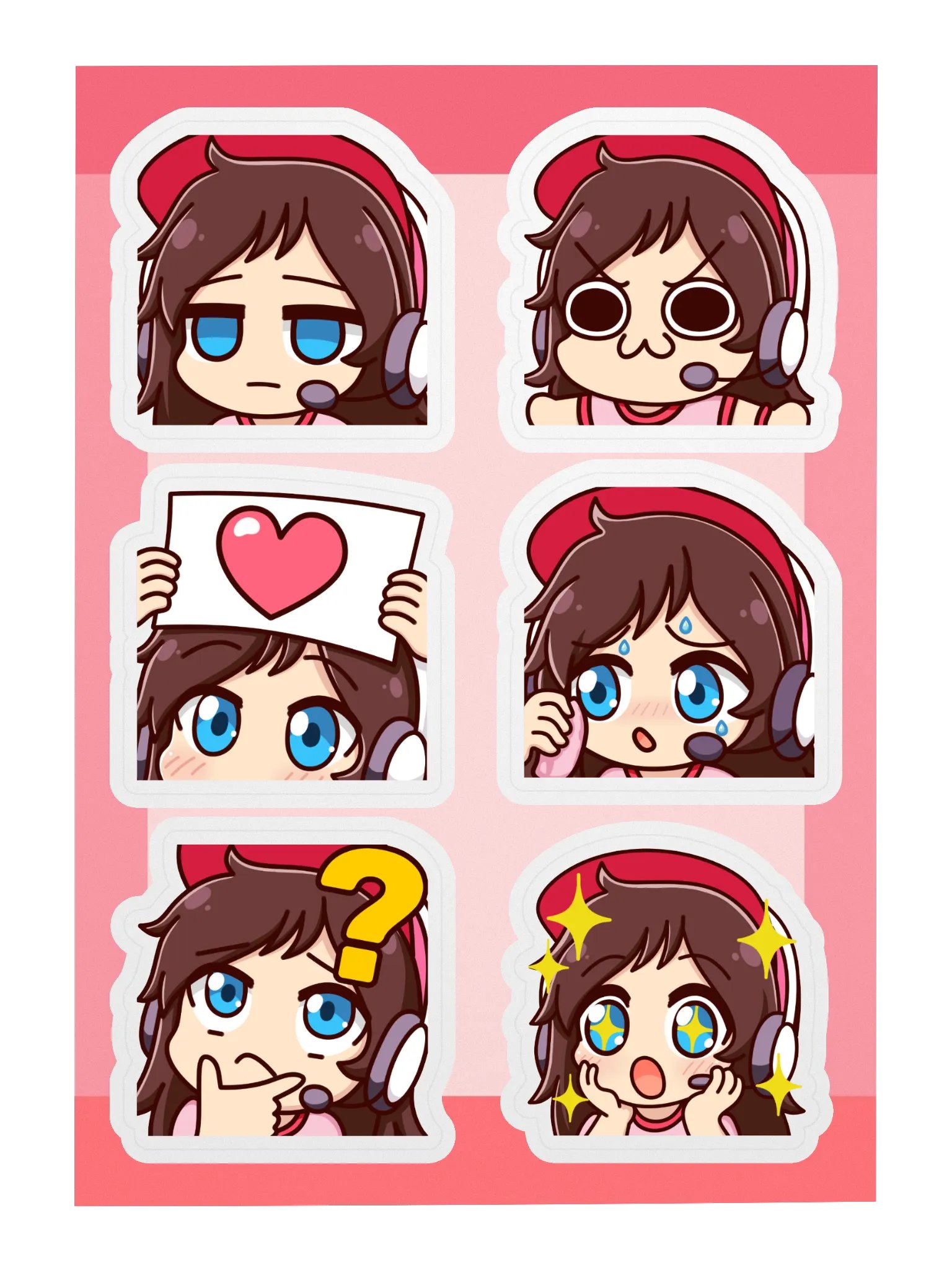 Emote Sheet 2 product image (3)