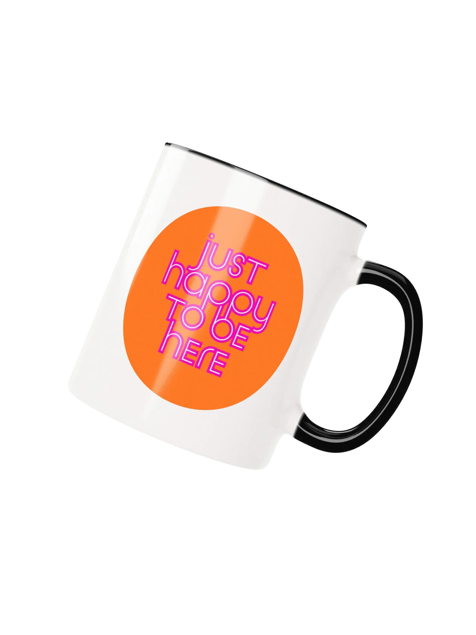 'just happy to be here' mug | two sizes product image (2)