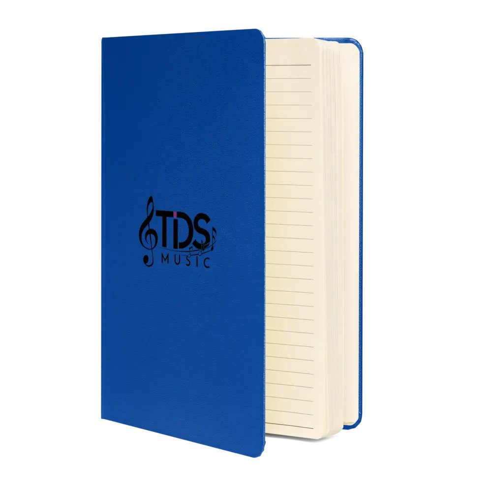 TDS Music Hardcover Notebook - 80 Lined Pages, Elastic Closure, Premium Journal for Creatives product image (6)