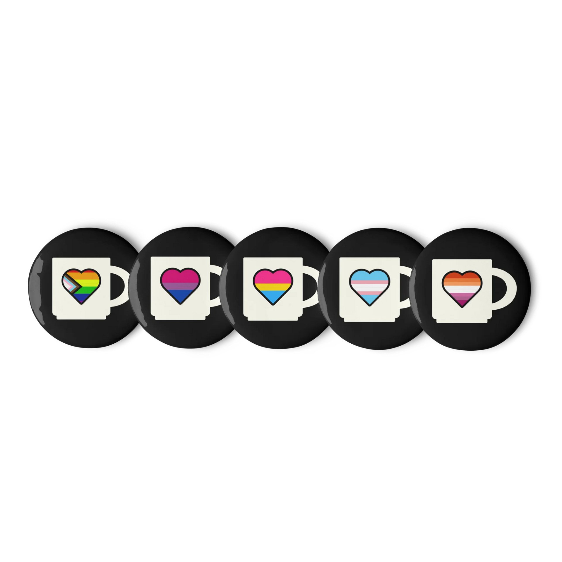 "Lil' Sasshole" Pride Buttons product image (1)