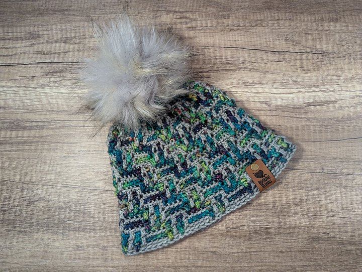 Mosaic Hat - Gray/Green vari product image (1)