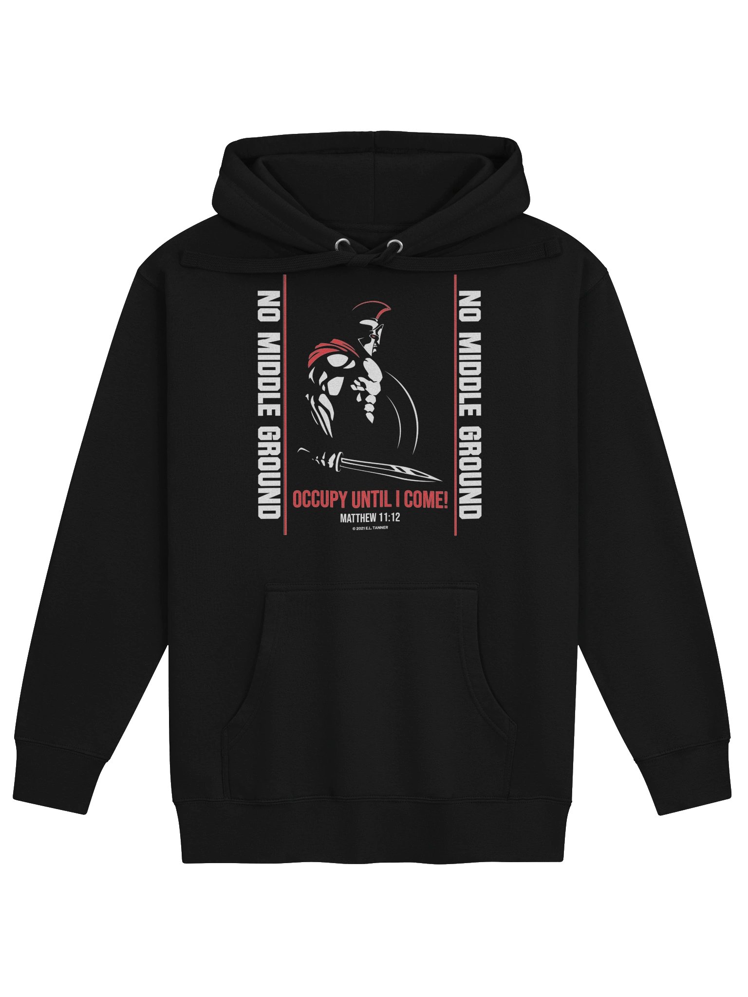 No Middle Ground, Drk Hoodie product image (3)
