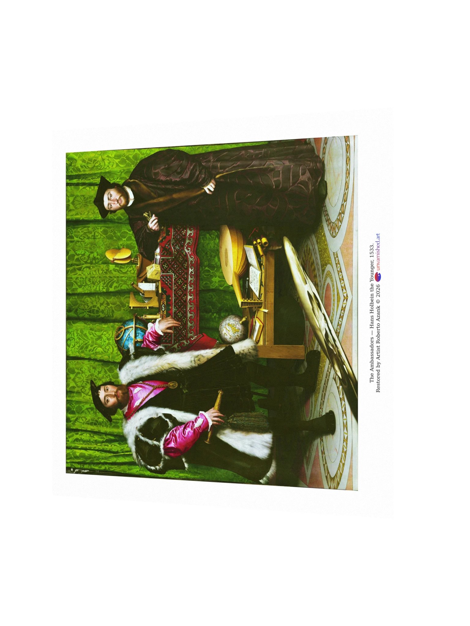 The Ambassadors — Square Poster product image (2)
