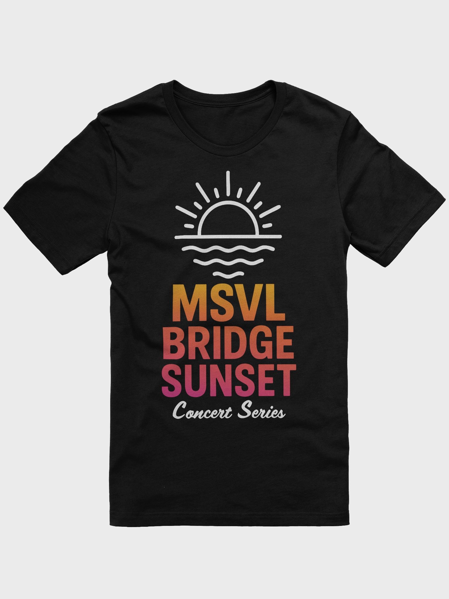 MSVL Sunset Tee (Black) product image (4)
