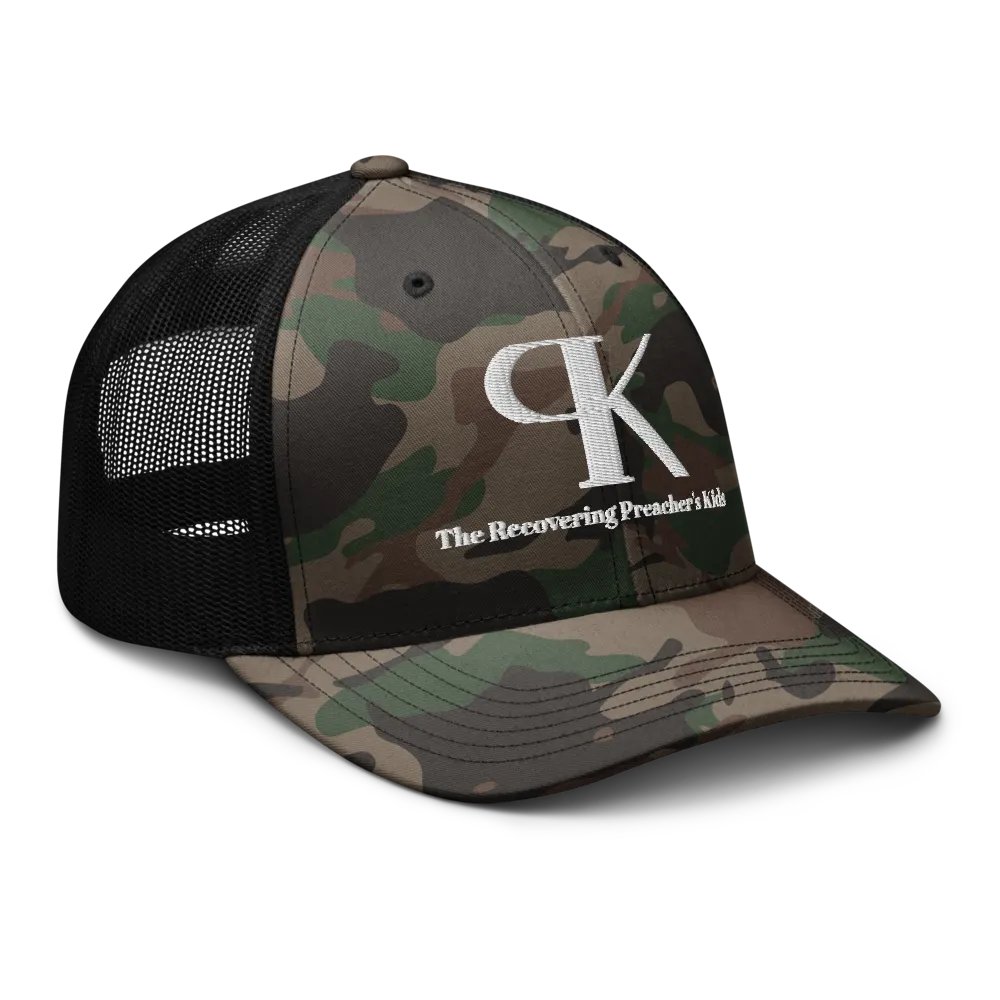 RPK Logo Camo Trucker Hat product image (6)
