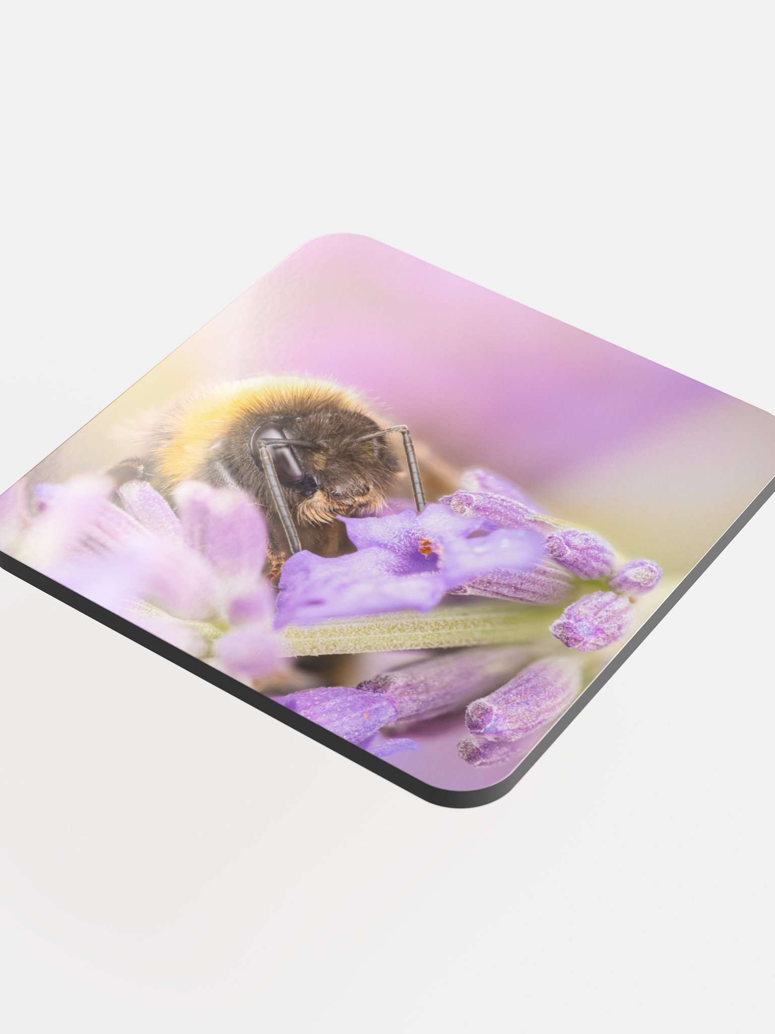 Bee and Lavender Coaster product image (4)