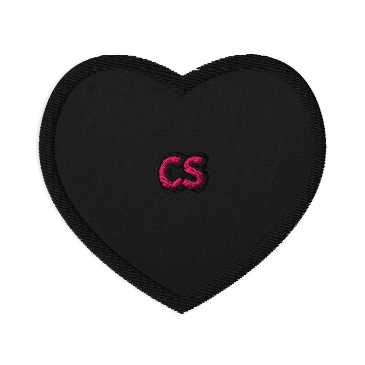CS Heart, Embroidered Patch product image (1)