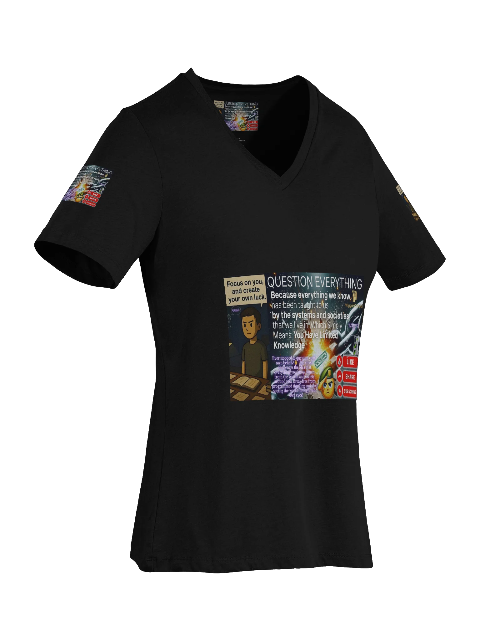 WigganOfficial Question Everything Women's Relaxed T-Shirt product image (7)