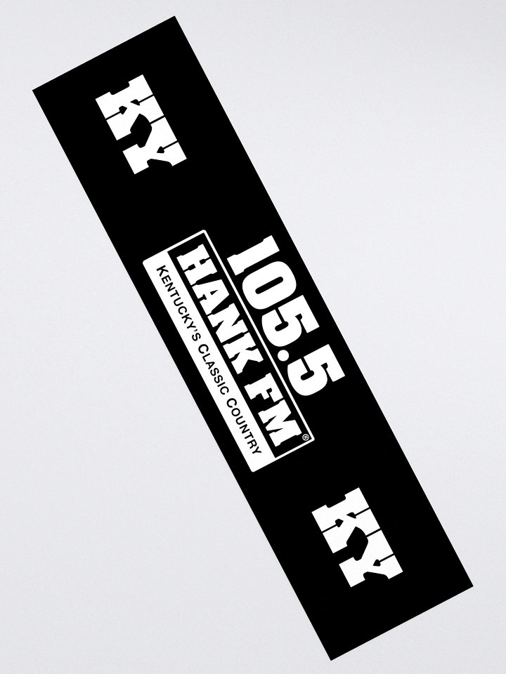 105.5 Hank Bumper sticker product image (2)